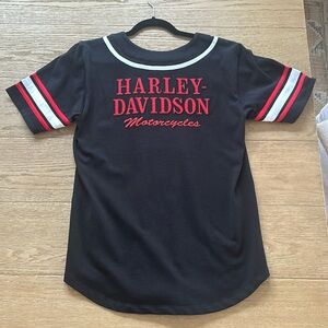 Harley-Davidson baseball jersey